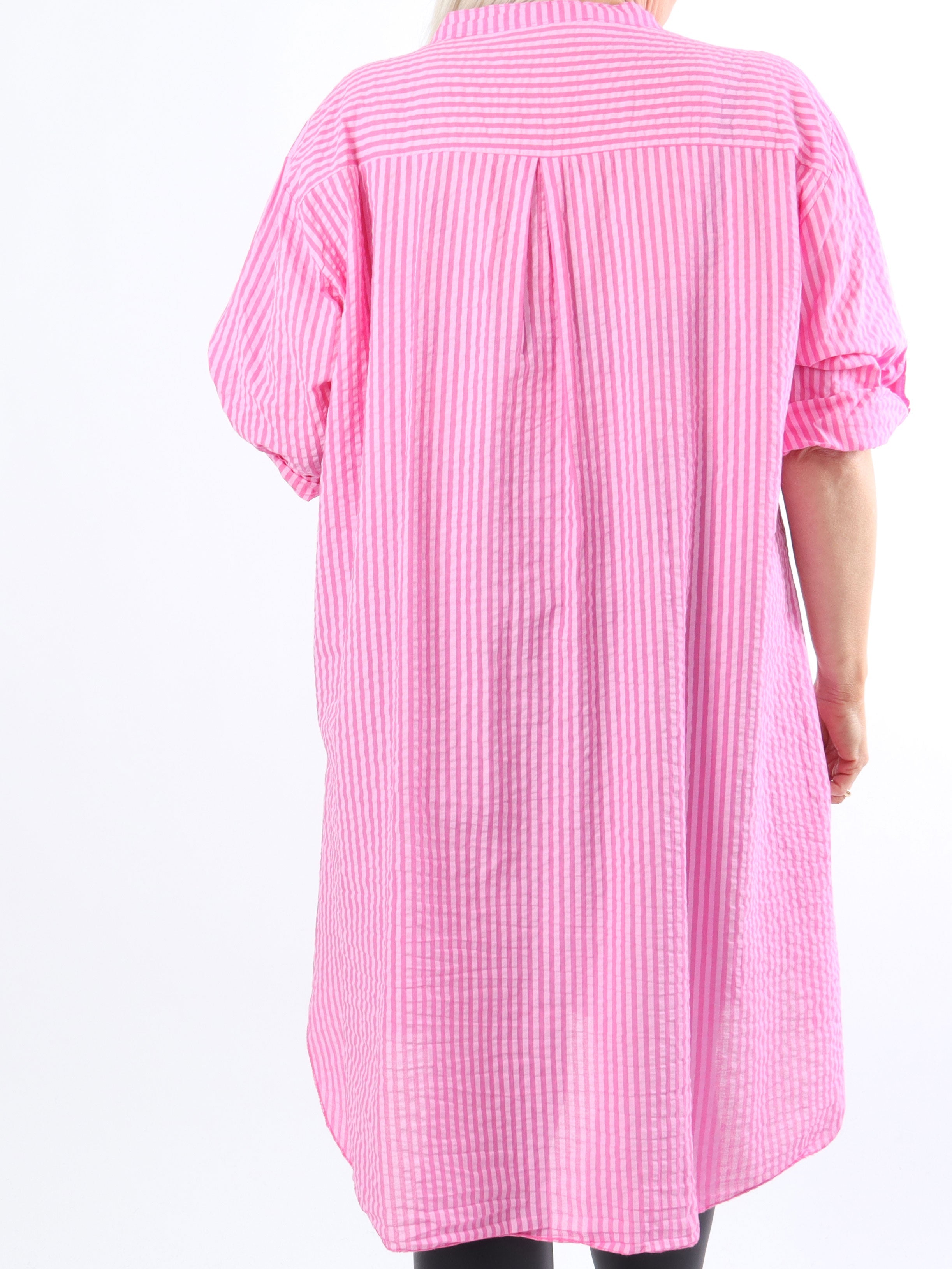 Bellis - Djärv plus size skjorta i bäck och våg